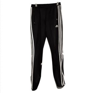 Black and White Adidas Soccer Pants